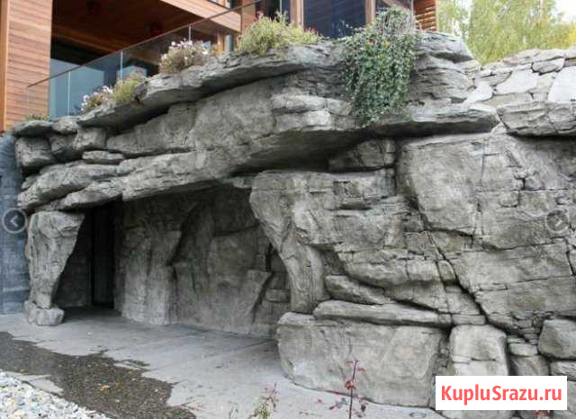 Декоративная отделка водопады скалы барбекю Каменномостский - изображение 1