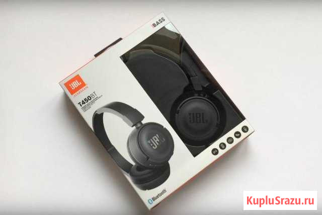 Новые BT наушники с микрофоном JBL T450BT Архангельск - изображение 1