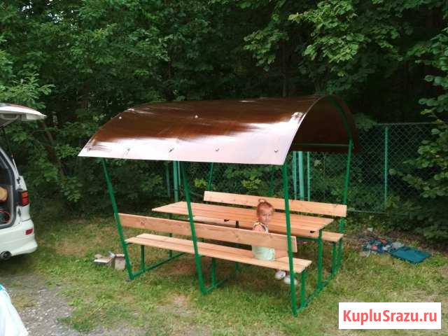 Беседка Теремок. Мебель из Лиственницы Сибирской Балабаново - изображение 1
