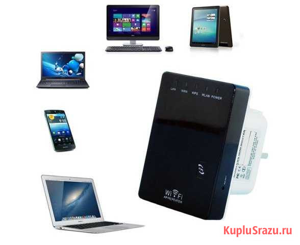 Mini Wireless-N Wi-Fi ретранслятор 802.11n/b/g, ск Магадан - изображение 1