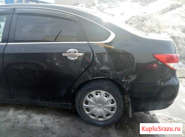 Nissan Almera 1.6 МТ, 2014, седан, битый Нижневартовск - изображение 1