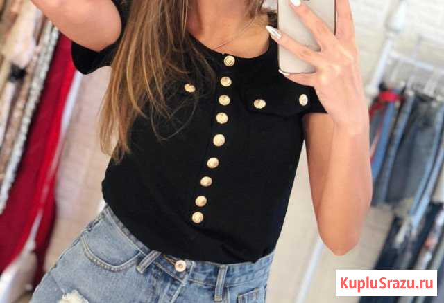 Футболка Balmain Хабаровск - изображение 1