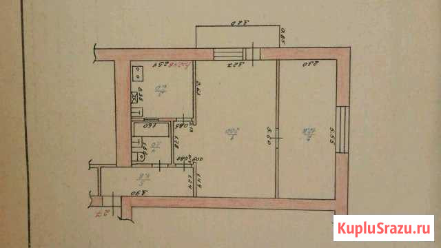 2-к квартира, 46 кв.м., 3/4 эт. Прохладный - изображение 1