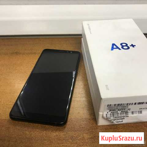 Смартфон SAMSUNG Galaxy A8+ SM-A730F/DS Красноярск - изображение 1