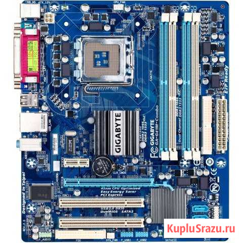 Gigabyte G41M-Combo (до 8GB DDR3 или DDR2), Xeon Красноярск - изображение 1