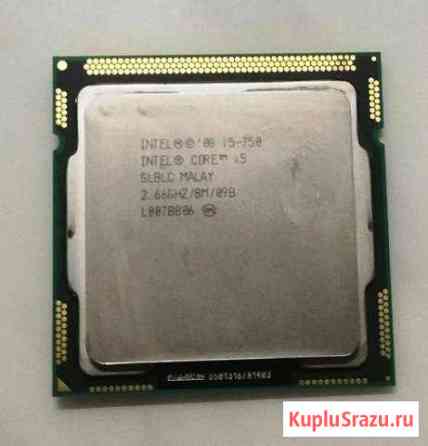 Intel core I5 750 Красноярск