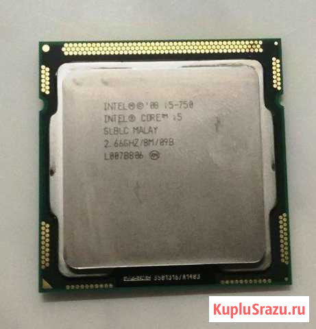 Intel core I5 750 Красноярск - изображение 1