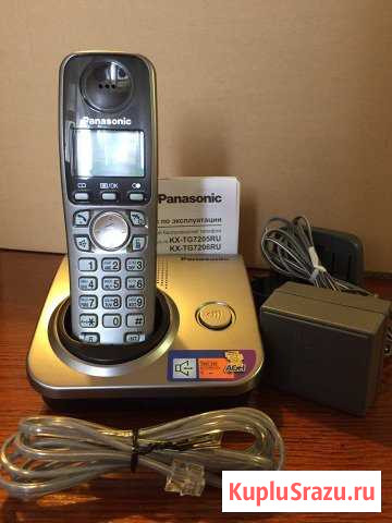 Радиотелефон Panasonic kx tg 7225 Старый Оскол - изображение 1