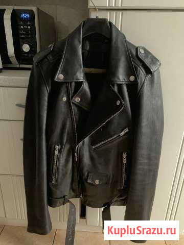 Кожанная куртка BLK DNM leather Jacket 5 (размерs) Оренбург - изображение 1