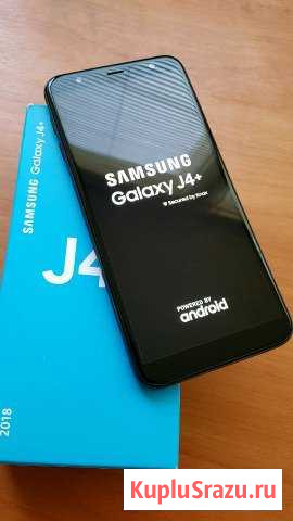 SAMSUNG Galaxy J4+ (2018) (золотой) обмен Муром - изображение 1