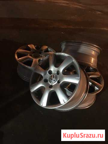 Диски от:vw Touareg, штамп Passat, opel astra H, c Обнинск - изображение 1
