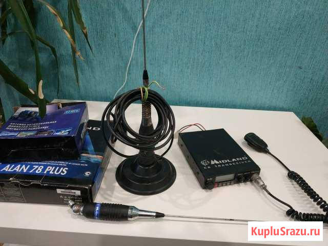 Рация midland 78+антена мл 145 стронг,алан 9+ Воронеж - изображение 1