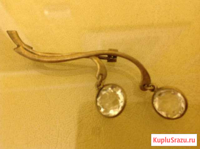 Серебряная старинная брошь Иваново - изображение 1