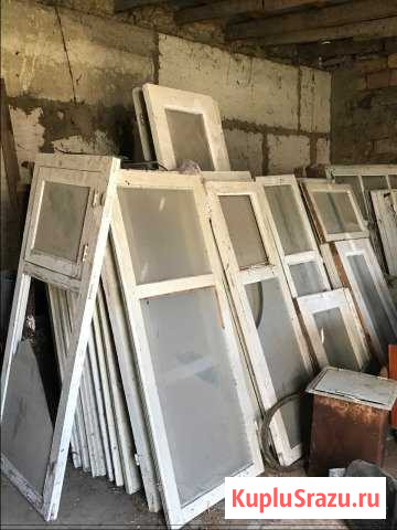 Продам оконные рамы и двери б/у Симферополь - изображение 1