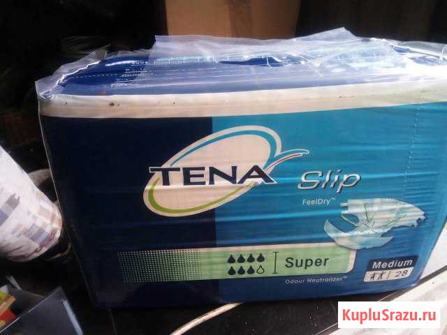 Подгузникиtena slip super для взрослых m Кемерово - изображение 1