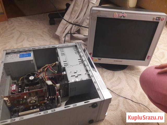 Продается компьютер с монитором и клавиатурой Симферополь - изображение 1