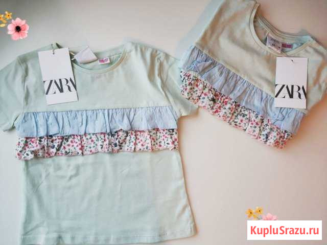 Футболка для девочки Zara Саранск - изображение 1