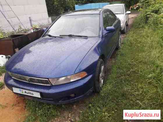 Mitsubishi Galant 2.4 AT, 2000, седан Красное