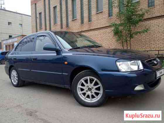 Hyundai Accent 1.6 МТ, 2007, седан Касимов