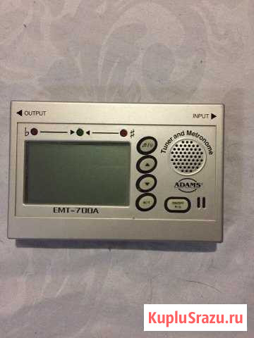 Гитарный тюнер Adams EMT-700 Рязань - изображение 1