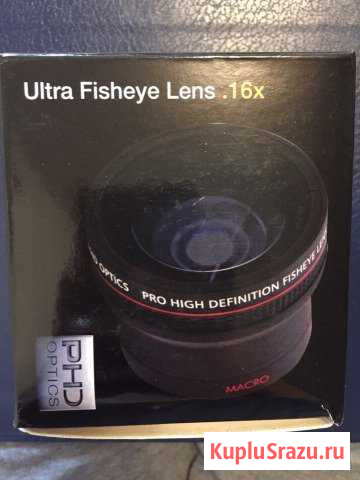 Линза fisheye для объектива Рязань - изображение 1