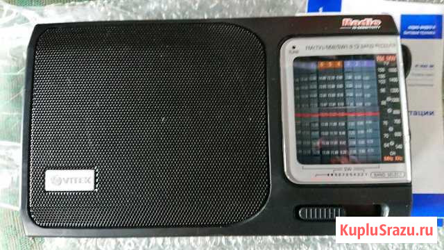 Радио приёмник Радиоприемник Vitek VT-3582 BK Владикавказ - изображение 1