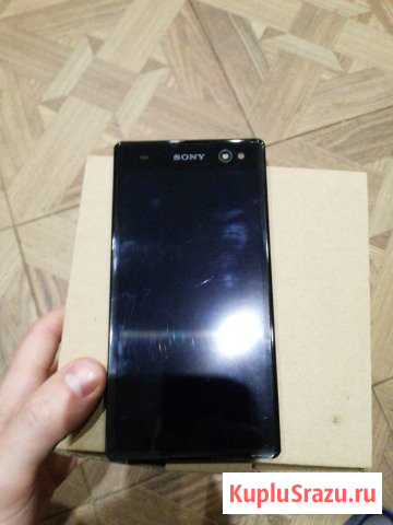 Xperia c3 d2533 black Модуль (дисплей + тачскрин) Смоленск - изображение 1