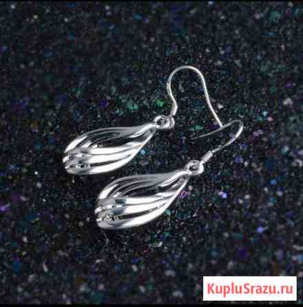 Серебряные серьги Одинцово