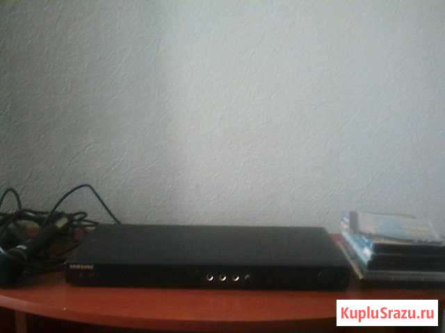 DVD плеер SAMSUNG с микрофоном караоке и дисками Электросталь - изображение 1