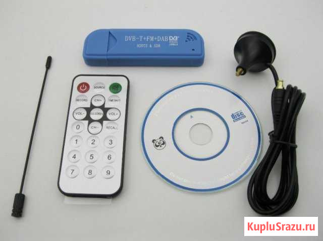 SDR USB тюнер RTL2832U + R820T2 Широкополосной Москва - изображение 1
