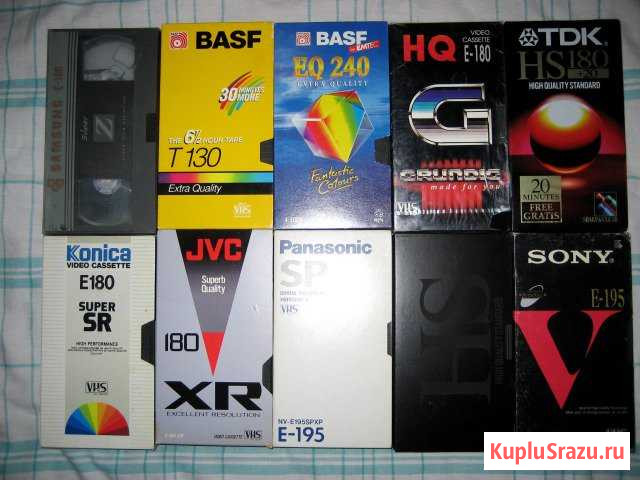 Кассеты для видеомагнитофона Котельники - изображение 1