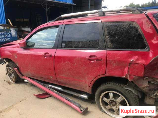 Mitsubishi Outlander 2.4 AT, 2002, внедорожник, битый Тучково - изображение 1