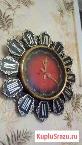 Ретро часы настенные (винтаж) Воскресенск - изображение 1