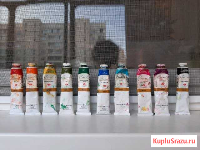 Набор масляных красок Сонет 10 штук Котельники - изображение 1