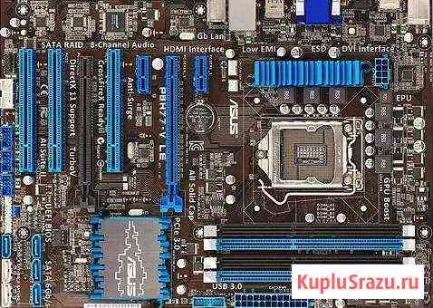 Asus P8H77-V LE + intel i5-3570 + 12GB DDR3 Раменское