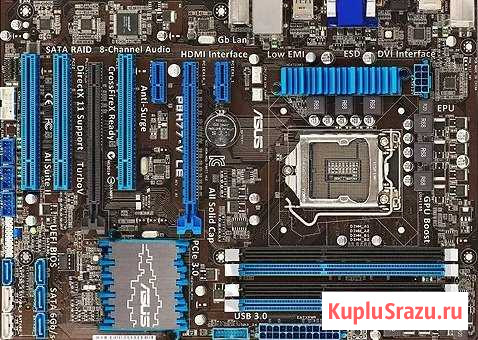 Asus P8H77-V LE + intel i5-3570 + 12GB DDR3 Раменское - изображение 1