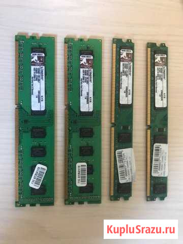 Оперативная память 4 по 2gb pc2-6400 dimm Красногорск - изображение 1