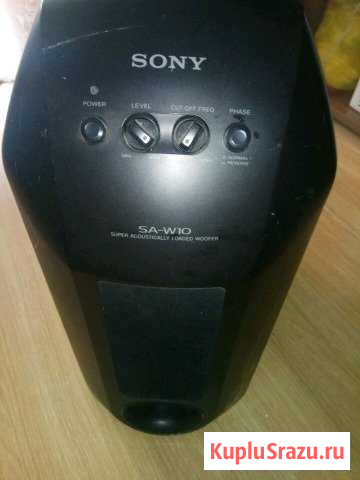 Активный сабвуфер sony sa-w10 Новороссийск - изображение 1
