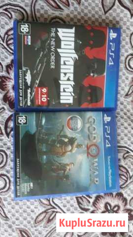Игры PS4: God of War; Wolfinschtein Новочеркасск - изображение 1