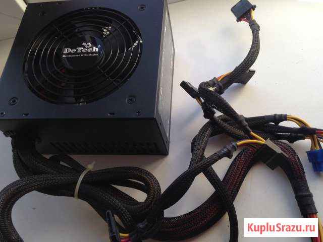 Блок питания DeTech DT-500W-CE Таганрог - изображение 1