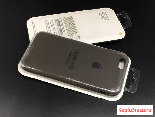 iPhone 6 6s Silicon Case AAA Коричневый айфон Нижний Новгород - изображение 1