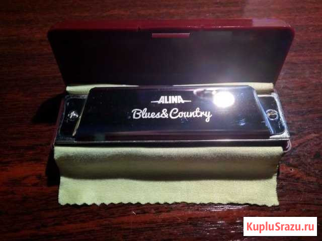 Губная гармошка alina Blues&Country Барнаул - изображение 1