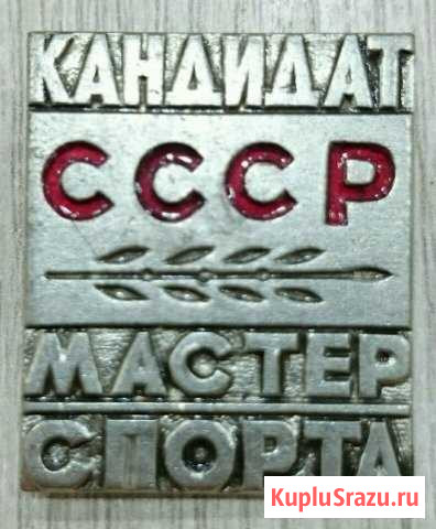 Значек кмс СССР Альметьевск - изображение 1