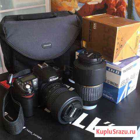 Nikon D80 + объектив tamron AF55-200mm + штатив Екатеринбург