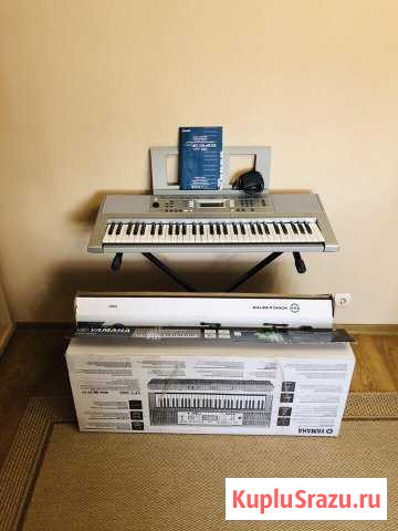 Синтезатор Yamaha ypt 340 в полном комплекте Казань - изображение 1