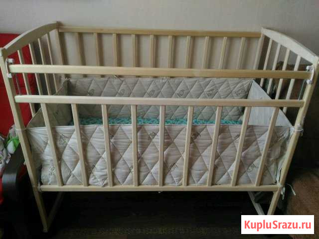 Кроватка с матрацем Чебаркуль - изображение 1