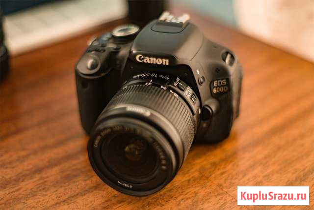 Зеркальный фотоаппарат Canon 600d Родники - изображение 1