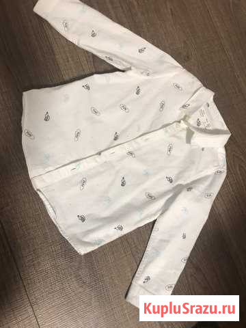 Рубашка на мальчика 2-3 года Zara Калининград - изображение 1