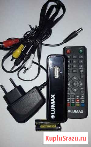 Цифровой тюнер lumax 1111HD, wifi, iptv, Кинозал Калининград - изображение 1