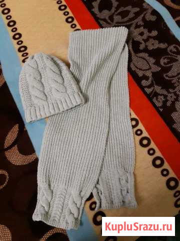 Шапка и шарф Обнинск - изображение 1